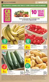 Catalogue Intermarché Express page 4: POMMES DE TERRE DE FRANCE €1,99, BANANE €0,95