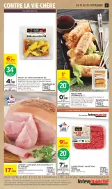 Catalogue Intermarché Express page 5: TALLEC Jambon à l'ancienne €17,50, Lechef Poulet curry riz et légumes croquants €4,29
