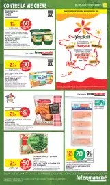 Catalogue Intermarché Express page 9: ACTIVIA Yaourt aux probiotiques €1,59, Findus Épinards Hachés à la Crème €2,29