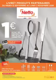 Catalogue Netto page 1: Broggi Set de couverts €1,00