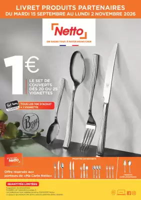 Netto (valable jusqu'au 2-11)