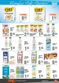 Volantino Cash pro Pagina 13: Panna Chef aromatizzata UHT €1,99, Parmalat - Zymil latte ps / scremato uht €1,09