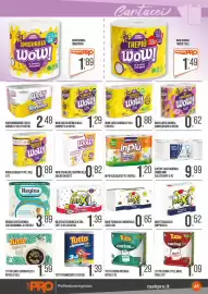 Volantino Cash pro Pagina 41: Wow carta igienica 2 veli €0,88, Carta super assorbente inpiù lion €1,20