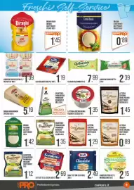 Volantino Cash pro Pagina 9: Kraft Fettine Classiche €2,49, Latteria Sorensina Grana Padano in Scaglie €1,35