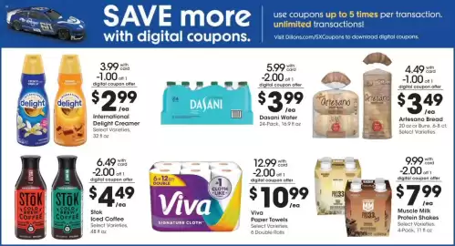 Dillons weekly ad week 37 Page 10: International Delight Creamer €2,99, Stok Iced Coffee €4,49