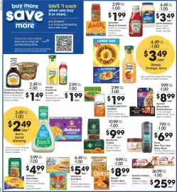Dillons weekly ad week 37 Page 4: Ken's Salad Dressing €2,49, Velveeta Shells & Cheese €1,99