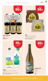 Spar folder Pagina 27: Leffe €14,64, Ecover €7,99