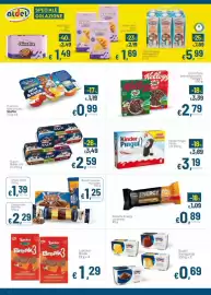 Volantino Aldel Discount Pagina 4: Latte Sterilgarda Alta Digeribilità senza lattosio €5,99, Choco sticks €1,39