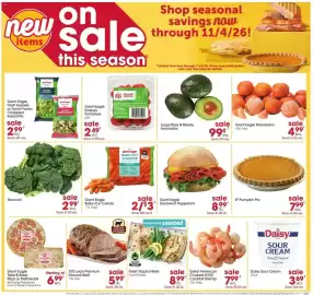 Giant Eagle weekly ad week 37 Page 7: Giant Eagle Baby-Cut Carrots €3,00, Giant Eagle Sandwich Pepperoni €8,99