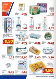 Volantino Vivo Supermercati Pagina 10: Formaggio Granbiraghi €5,40, Latte Parmalat Intero €1,52