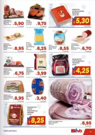 Volantino Vivo Supermercati Pagina 13: Pancetta arrotolata Perle di Bontà €8,95, Petto tacchino AIA €8,55