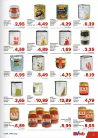 Volantino Vivo Supermercati Pagina 21: Pomodorini datterini rossi salsati Ristoris €1,69, Salsa pecorino romano dop €10,99
