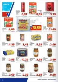 Volantino Vivo Supermercati Pagina 22: Bruschettata Don Vito €2,98, Patè di olive e melanzane Pullo €2,69