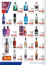 Volantino Vivo Supermercati Pagina 38: Rum white isla antigua €6,35, Gin Whitley Neill Distillerscut €13,99