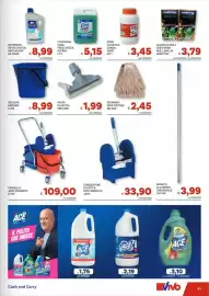Volantino Vivo Supermercati Pagina 41: Pinza plastica per mop €1,99, Carrello Jack Cromato €109,00