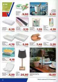 Volantino Vivo Supermercati Pagina 46: Cannuccia dritta nera €2,15, Box food 2 comparti €4,99