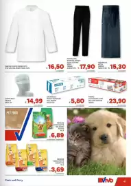 Volantino Vivo Supermercati Pagina 47: Cuffia rete €14,99, Giacca cuoco unisex eco €16,50
