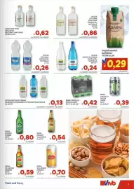 Volantino Vivo Supermercati Pagina 7: Acqua Goccia di Carnia €0,24, Birra Gosser Chiara €0,80