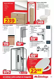 Mr Bricolage folder Pagina 13: Cabine douche URBAN €975,00, Porte-serviette levante €19,99