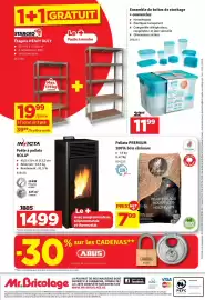 Mr Bricolage folder Pagina 17: Pellets premium €7,99, Ensemble de boîtes de stockage + couvercles €11,99