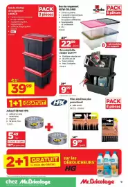 Mr Bricolage folder Pagina 9: Set de 3 boites de rangement locker €39,99, Box de rangement view colorid €22,99