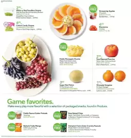 Publix weekly ad week 37 Page 6: Sugar Kiss Melon €3,99, Minneola Tangelos Or Navel Oranges €1,99