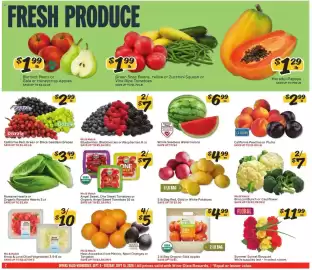 Winn Dixie weekly ad week 37 Page 2: 5 lb Bag Red, Gold or White Potatoes €4,99