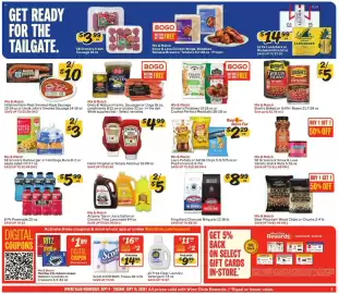 Winn Dixie weekly ad week 37 Page 5: Heinz Original or Simply Ketchup €4,99, Landshark or Michelob Ultra €14,99