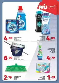 Volantino Vivo Supermercati Pagina 23: Set completo Minerva €6,90, Lavastoviglie 4in1 Calgon €4,99
