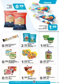 Volantino Vivo Supermercati Pagina 3: Snack Nesquik Nestlé €1,29, L'ABC della merenda Gran Terre Parmareggio €0,95