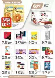 Volantino Vivo Supermercati Pagina 8: Thè ATI €0,99, Biscotti senza lattosio Scotti Sì con Riso €2,19