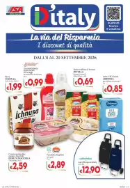 Volantino D'Italy Pagina 1