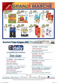 Volantino D'Italy Pagina 16: Detersivo lavatrice igienizzante BIOFORM €2,19, Bonn Dal Colle classico €1,19