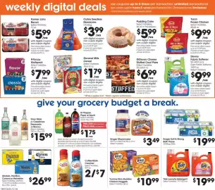 Food 4 Less weekly ad week 37 Page 4: Yummy Dino Buddies Chicken Nuggets €10,99, Modelo, Pacifico, Corona or Heineken €26,99