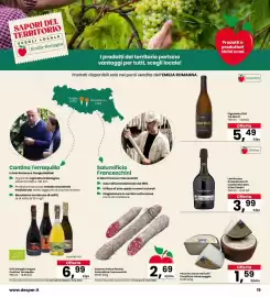Volantino Eurospar Pagina 19: Vini biologici vegani Cantina Terraquilla €6,99