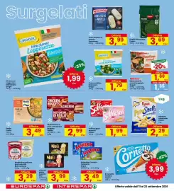 Volantino Eurospar Pagina 22: Contorno Misto Benessere Orogel €1,79, Minestrone 10 minuti Despar €1,35