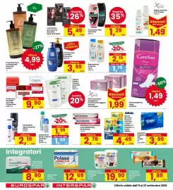 Volantino Eurospar Pagina 28: Barretta The Protein Deal Enervit €1,89