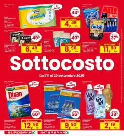 Volantino Eurospar Pagina 6: Detersivo liquido per lavatrice Classic o Salva Colore Dash €9,90