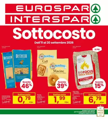Eurospar (valido fino al 20-09)