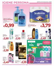 Volantino Supermercati Nonna Isa Pagina 10: Bagnoschiuma Vidal vari tipi €1,49, Spazzolino Sensodyne Gentle multicare €2,50