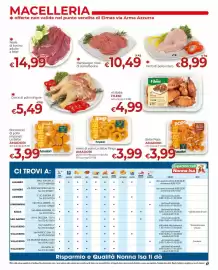 Volantino Supermercati Nonna Isa Pagina 13: Hamburger misti di suino/bovino €10,49, Reale di bovino adulto €14,99