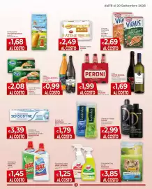 Volantino Supermercati Nonna Isa Pagina 3: Sgrassatore Ultra Dual Power €1,25, Birra Peroni €1,99