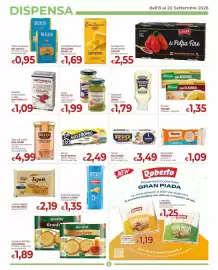 Volantino Supermercati Nonna Isa Pagina 6: Cannelloni all'uovo Emiliane Barilla €1,69, Patatine classiche AMICA CHIPS €1,35