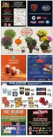 Jewel-Osco weekly ad week 37 Page 10: Pomegranates €2,99, Manischewitz Tam Tams €3,99