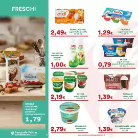 Volantino Supermercati Pasquale Prisco Pagina 10: Activia yogurt vari gusti €2,19, Milk Kefir yogurt da bere €1,00