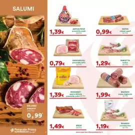 Volantino Supermercati Pasquale Prisco Pagina 2: Rovagnati prosciutto cotto €1,39, Antica Pieve prosciutto crudo €1,39