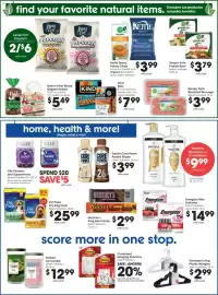Smith's weekly ad week 37 Page 9: Pantene Shampoo or Conditioner €9,99, Lesser Evil Popcorn €6,00