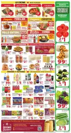 Supermercado El Rancho weekly ad week 37 Page 3: Bimbo Panqué or Roles de Canela €2,99, Apio o Lechuga Bola €1,00