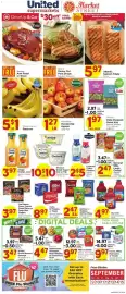 United Supermarkets weekly ad week 37 Page 1