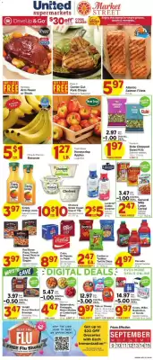 United Supermarkets weekly ad (valid until 15-09)